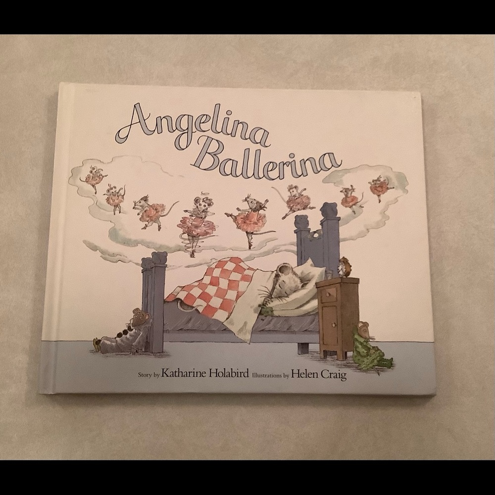 “Angelina Ballerina” book.